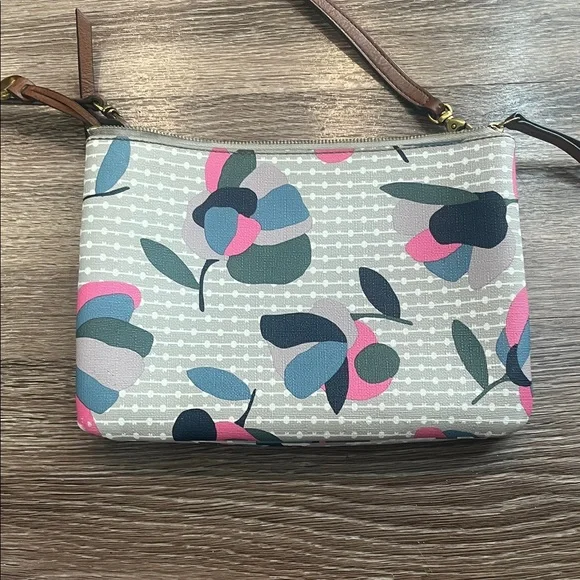 Fossil Devon Multicolor Floral Crossbody Bag - Picture 6 of 11